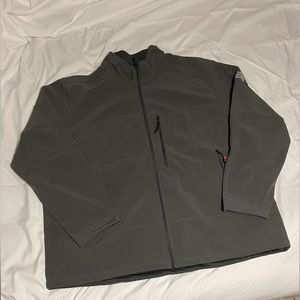 New Men 4XL The North Face Apex Bionic TNF Softshell Jacket Charcoal NF0A5FTA